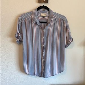 Universal Threads Striped Blouse